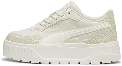 PUMA Kadın Karmen II Idol Animal Fever-Alpine Snow-Warm White Low